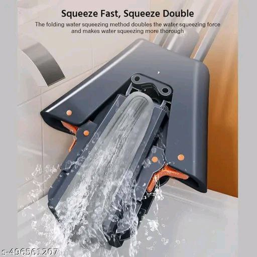 Sponge Mop, Roller Mop Super Absorbent Sponge Mop Refill, Self Squeeze Sponge Mop for Tile Marble Laminate Floor Cleaning